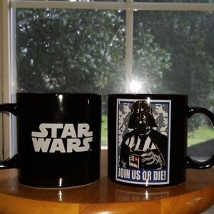 Star Wars 'Join Us Or Die!' Coffee Mug Pair